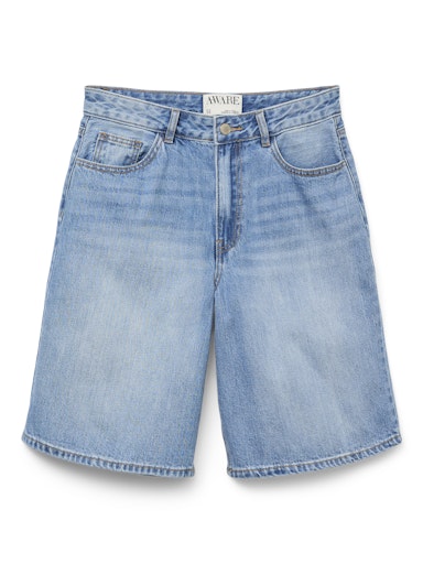 Vero Moda Sage Bermuda Shorts - Blue Denim
