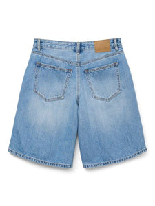 Vero Moda Sage Bermuda Shorts - Blue Denim