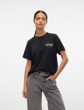 Load image into Gallery viewer, Vero Moda Mette Sigma Boxy T Shirt - Black