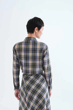 Load image into Gallery viewer, Compania Fantastica Cotton Plaid Check Shirt - Green