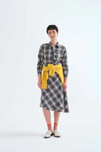 Load image into Gallery viewer, Compania Fantastica Cotton Plaid Check Shirt - Green