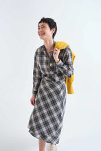 Load image into Gallery viewer, Compania Fantastica Cotton Plaid Check Shirt - Green