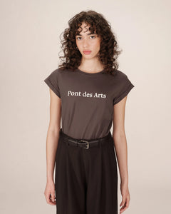 Grace & Mila Sorentino T Shirt - Chocolate