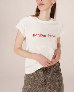 Grace & Mila Sorentino T Shirt - Ivory