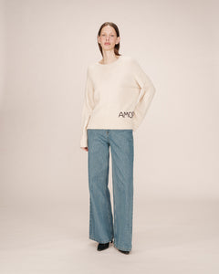 Vero Moda Saints Jumper - Chocolat Cream