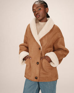 Grace & Mila Swan Coat - Camel