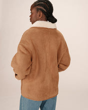 Load image into Gallery viewer, Grace &amp; Mila Swan Coat - Camel