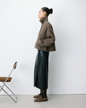 Load image into Gallery viewer, Grace &amp; Mila Arthur Houndstooth Coat - Coffee