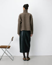 Load image into Gallery viewer, Grace &amp; Mila Arthur Houndstooth Coat - Coffee