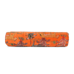 Velvet Yoga Mat Bag - Orange