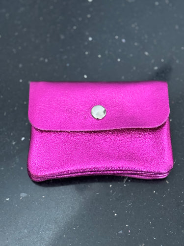 Metallic Mini Purse - Magenta