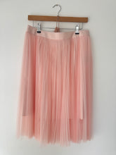 Load image into Gallery viewer, Pink Net Pleat Skirt / Ted Baker