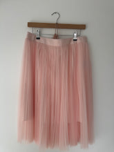 Load image into Gallery viewer, Pink Net Pleat Skirt / Ted Baker