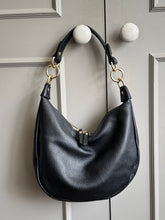 Load image into Gallery viewer, Bailey Leather Bag - Black