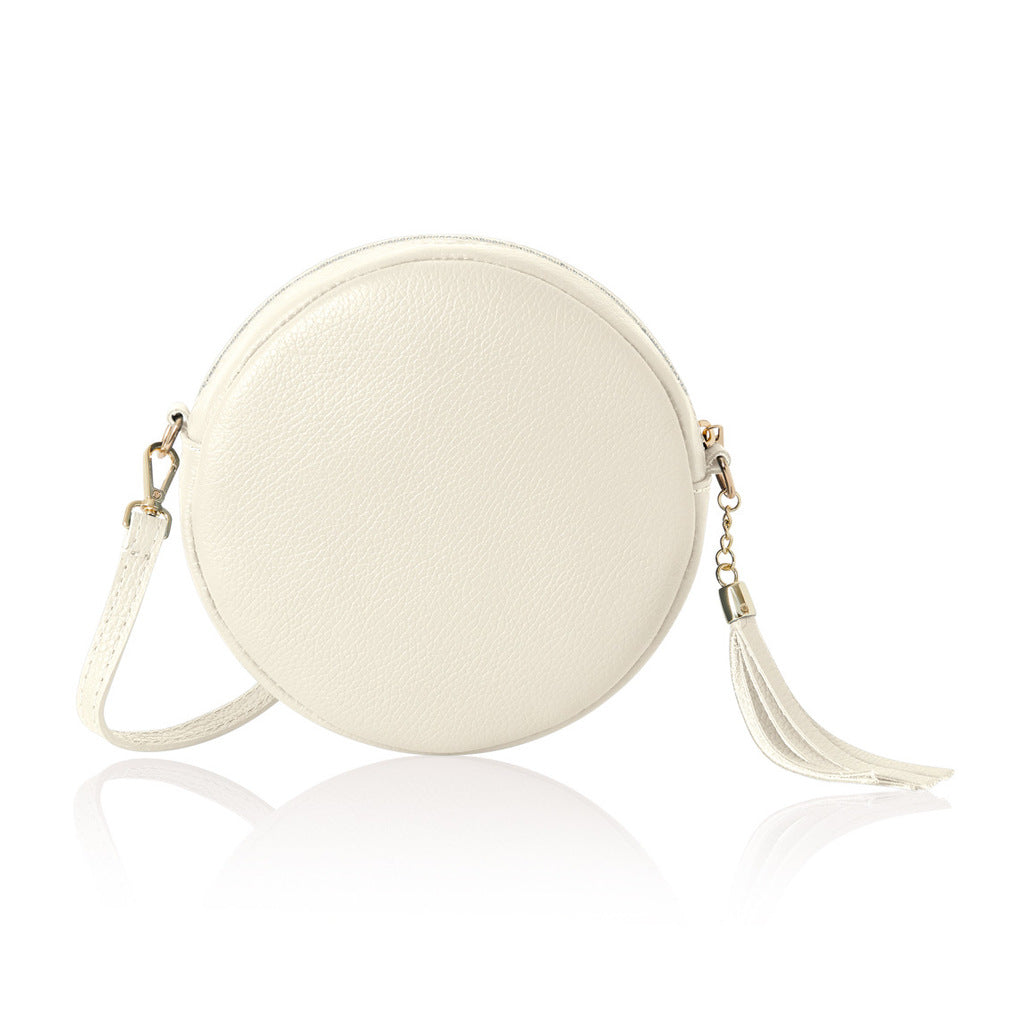 Cindy Leather Cross body Bag - Cream