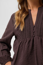 Load image into Gallery viewer, Kaffe Galina Blouse - Fudge Red