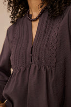 Load image into Gallery viewer, Kaffe Galina Blouse - Fudge Red