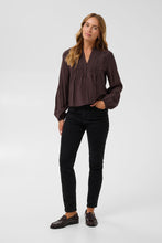 Load image into Gallery viewer, Kaffe Galina Blouse - Fudge Red