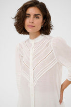 Load image into Gallery viewer, Kaffe Aliva Shirt - Chalk