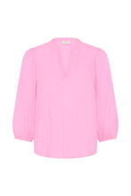 Load image into Gallery viewer, Kaffe Amilia Wing Blouse - Pink Frosting