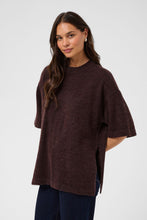 Load image into Gallery viewer, Kaffe Niel Pullover - Fudge Melange Red