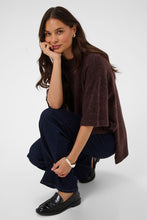 Load image into Gallery viewer, Kaffe Niel Pullover - Fudge Melange Red