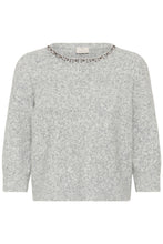 Load image into Gallery viewer, Kaffe Selly Pullover - Grey Melange
