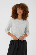 Load image into Gallery viewer, Kaffe Selly Pullover - Grey Melange