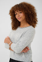 Load image into Gallery viewer, Kaffe Selly Pullover - Grey Melange