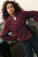 Load image into Gallery viewer, Kaffe Anne Coat - Fudge Red