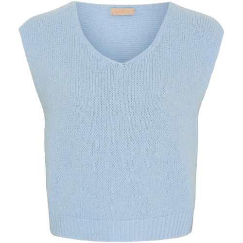 Marta Du Chateau Marlene Vest - Light Blue