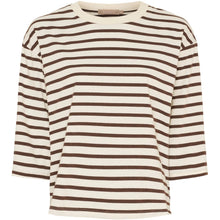 Load image into Gallery viewer, Marta du Chateau Brooklyn Stripe Top - Brown