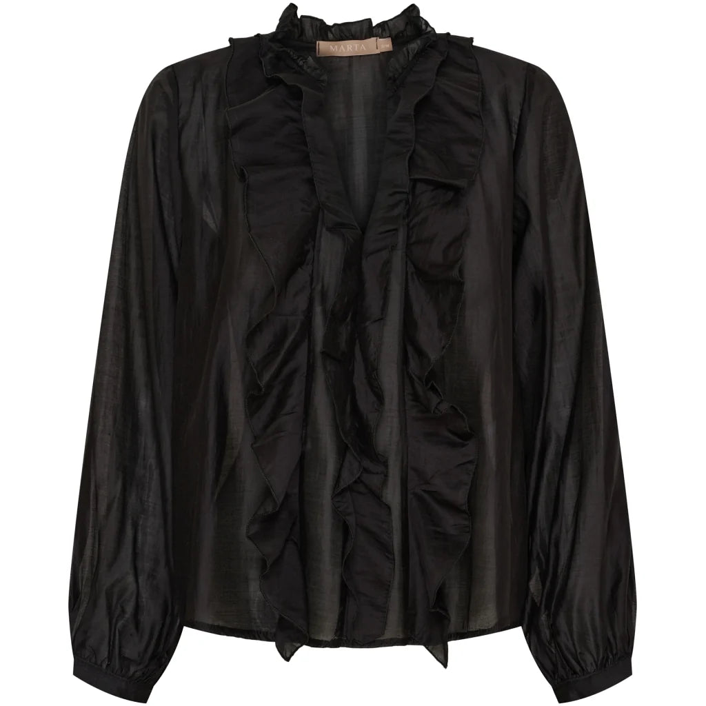 Marta du Chateau Naira Blouse - Black
