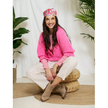 Load image into Gallery viewer, Marta Du Chateau Juliana Cardigan - Bright Pink