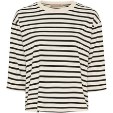Load image into Gallery viewer, Marta du Chateau Brooklyn Stripe Top - Black