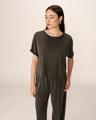 Grace & Mila Parma T Shirt - Kaki