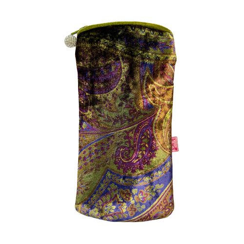 Embossed Velvet Glasses Case