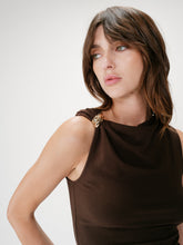 Load image into Gallery viewer, Grace &amp; Mila Wagner Top - Chocolat