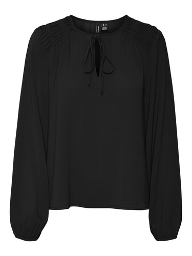 Vero Moda Saki Top - Black