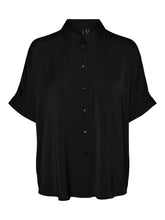 Load image into Gallery viewer, Vero Moda Katrine Oversized Shirt - Black