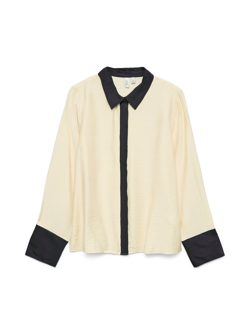 Gynice Shirt by Vero Moda Boutique - Birch Black