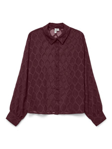Vero Moda Galilea Shirt - Wine