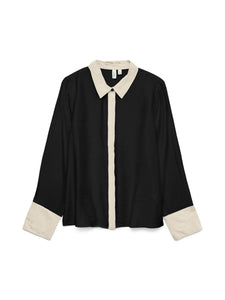 Gynice Shirt by Vero Moda Boutique - Black Birch