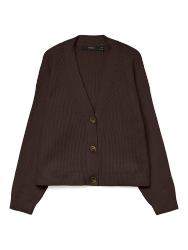 Vero Moda Maries Cardigan - Chocolate