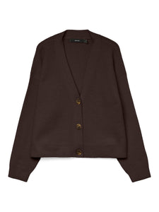 Vero Moda Maries Cardigan - Chocolate