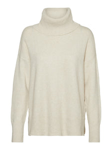 Vero Moda Doffy LS Cowline Jumper - Birch