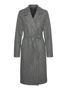 Vero Moda Fortuneaya Long Jacket - Grey