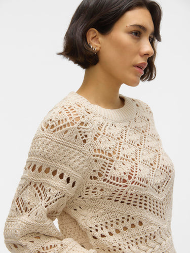 Vero Moda Fina Jumper - Birch