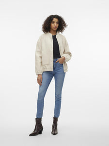 Vero Moda Amber Bomber Jacket - Birch