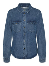 Load image into Gallery viewer, Vero Moda Jennie Denim Shirt - Blue